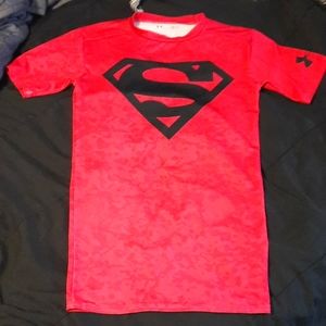 Pinkish Under Armor Compression Shirt Size Small